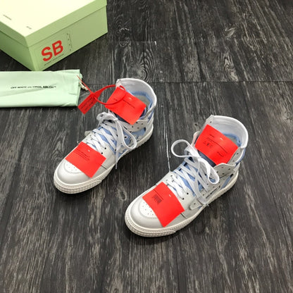 Off-White Off-White Court 3 0 Alb Baby Albastru Pantofi sport - prezentare produs