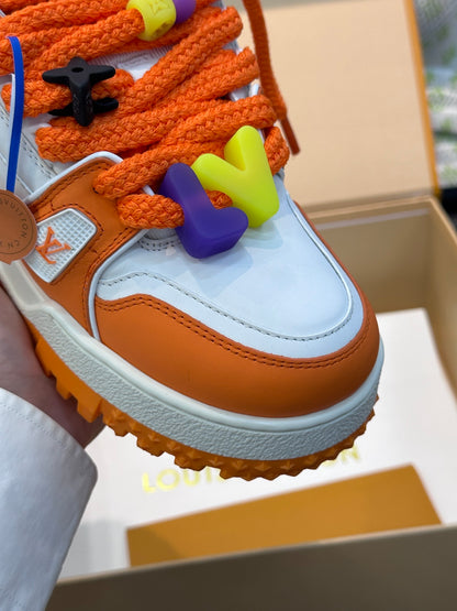 Louis Vuitton LV Pantofi sport Maxi Portocaliu - prezentare produs