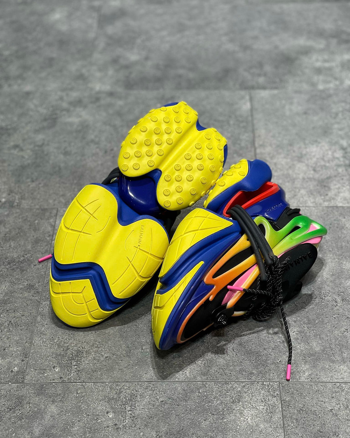 Balmain Unicorn Multicolor Pantofi sport - prezentare produs