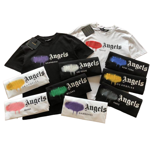 Palm Angels Spray Paint Tricou - prezentare produs