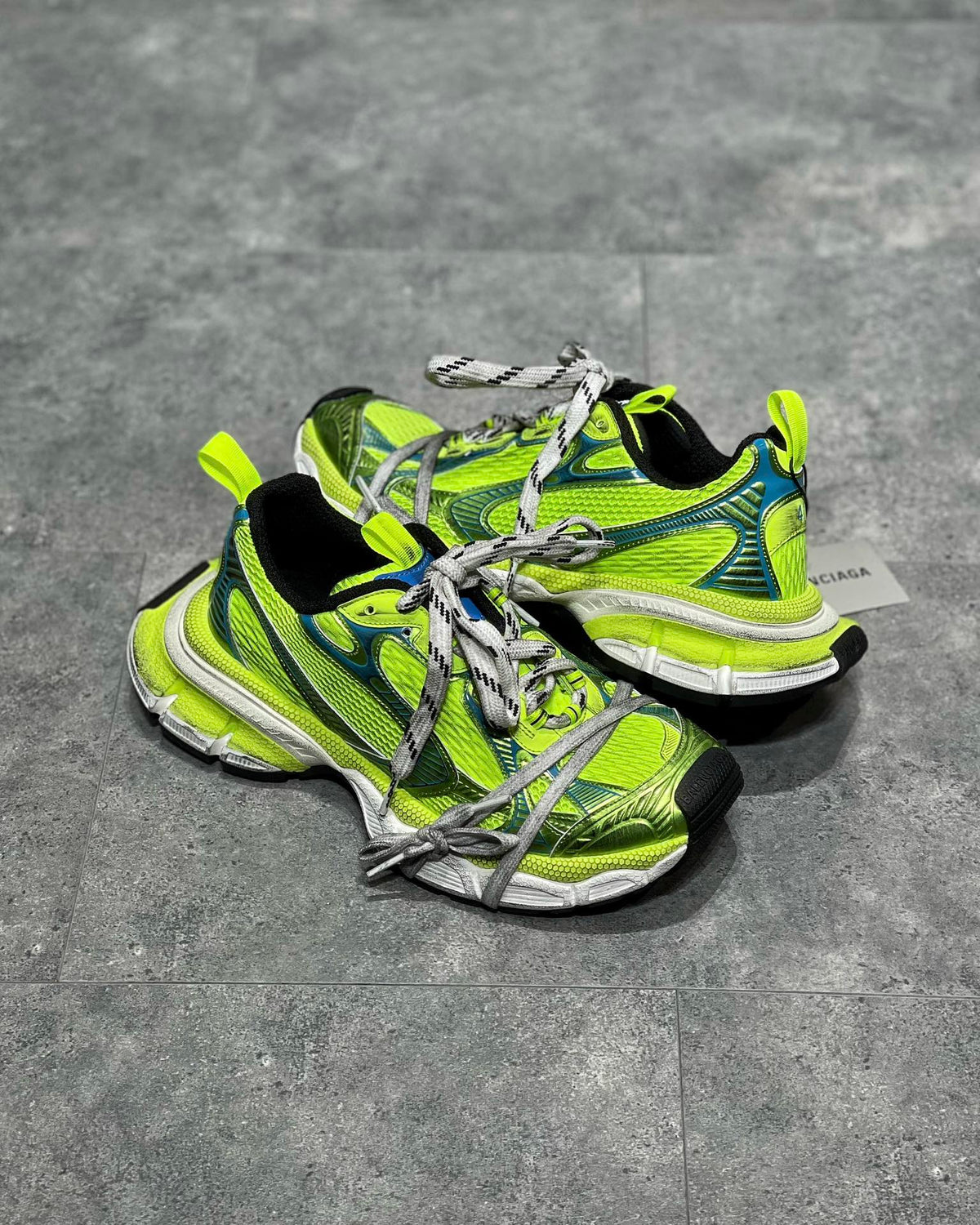 Balenciaga 3XL Lime Pantofi sport - prezentare produs