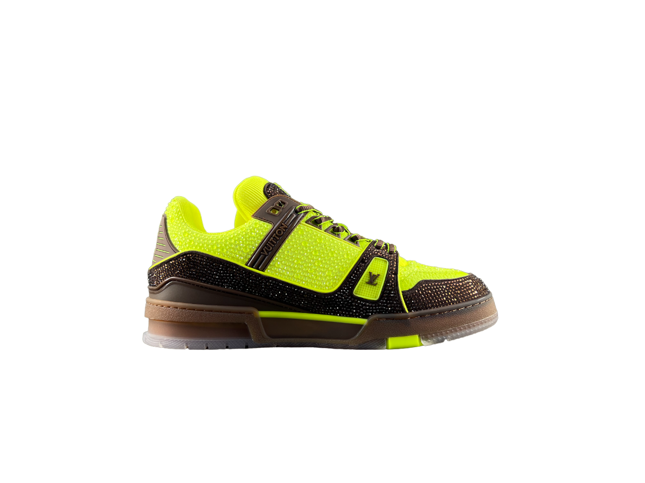 Louis Vuitton LV Pantofi sport Verde Maro Diamonds Luxury Ediție - prezentare produs