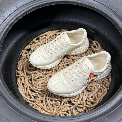 Gucci Rython Alb Fire Pantofi sport - prezentare produs