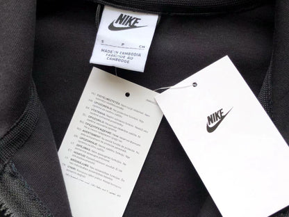 Nike Tech Fleece Negru Gri Fleece - prezentare produs