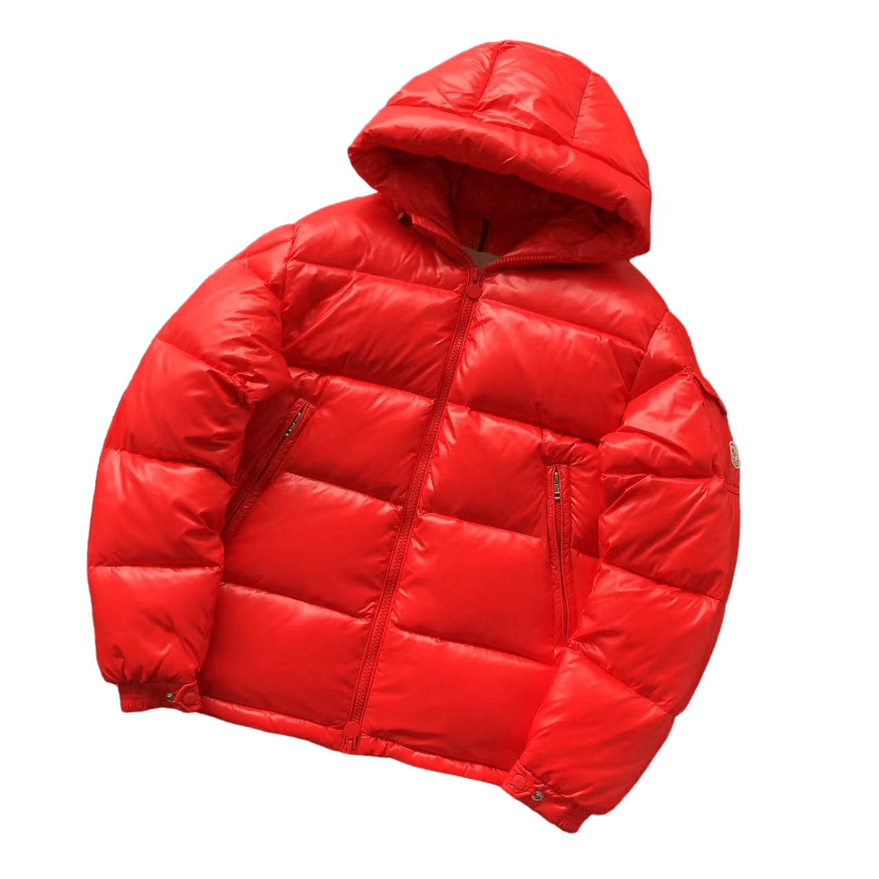 Moncler Geacă Roșu - prezentare produs