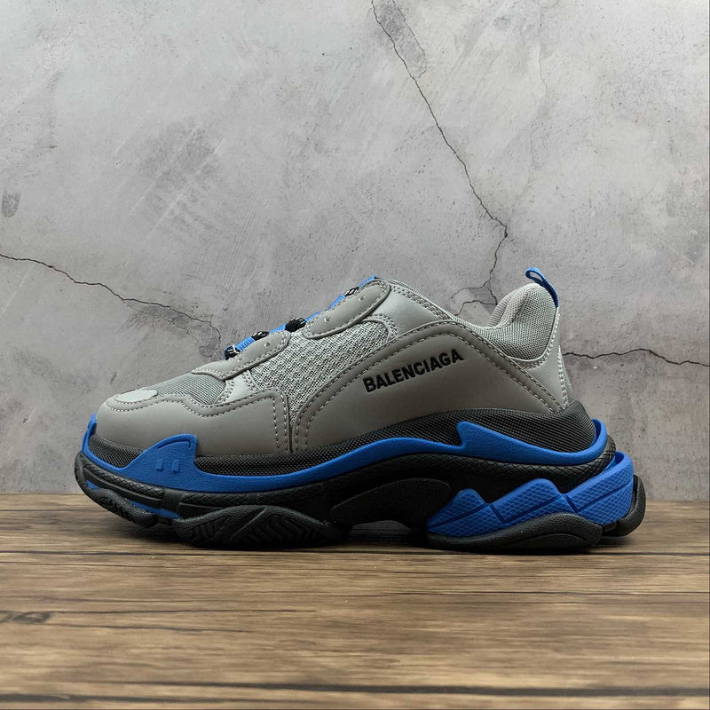 Balenciaga Triple S Gri Albastru - prezentare produs
