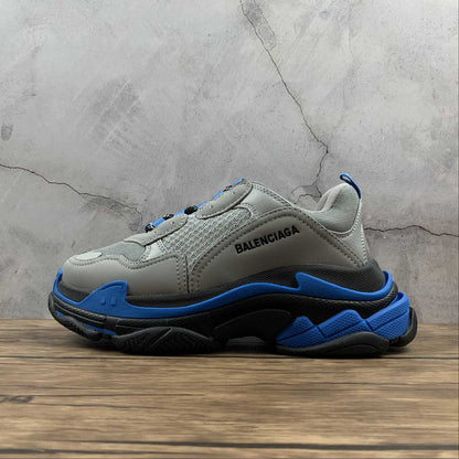 Balenciaga Triple S Gri Albastru - prezentare produs