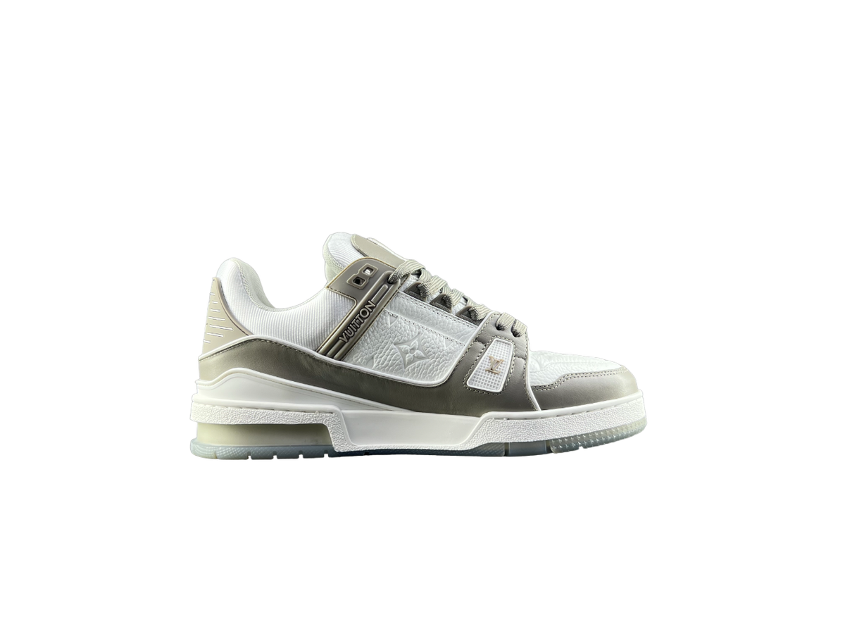 Louis Vuitton LV Pantofi sport Gri Alb - prezentare produs