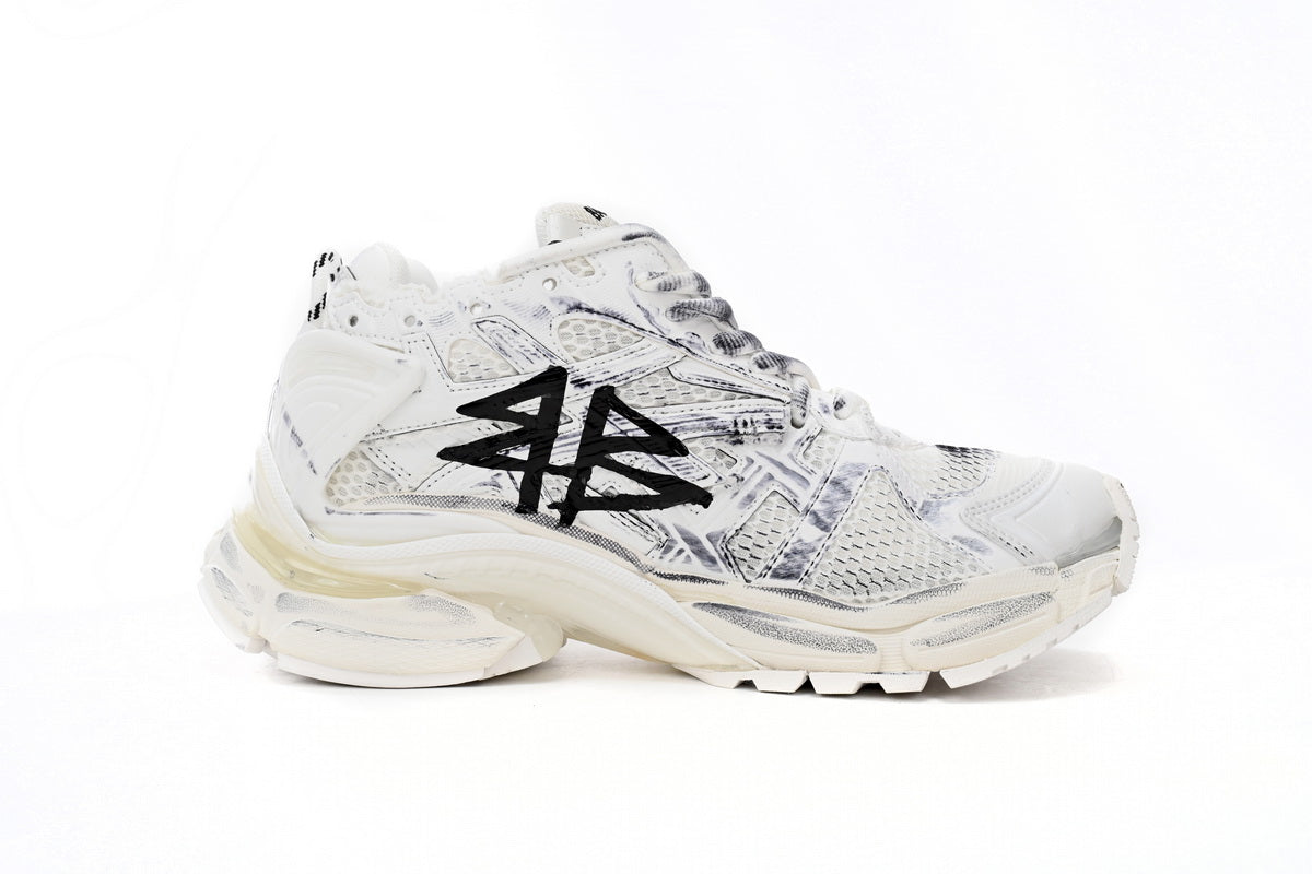 Balenciaga Runner Alb Grafitti Pantofi sport - prezentare produs