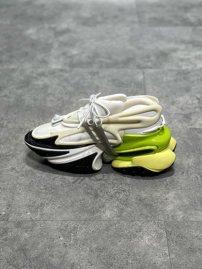Balmain Unicorn Alb Verde Pantofi sport - prezentare produs