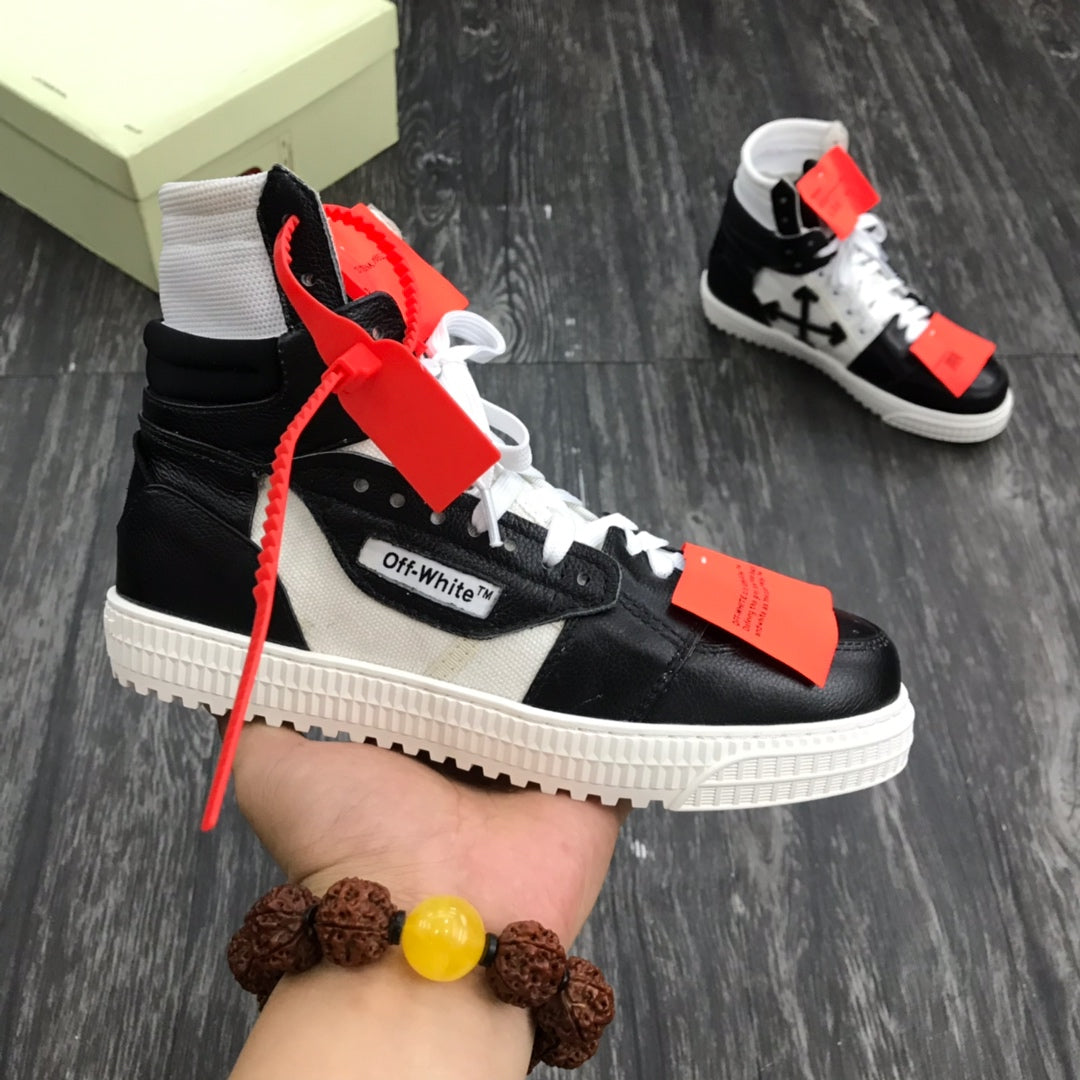 Off-White Court 3 0 Negru Alb - prezentare produs