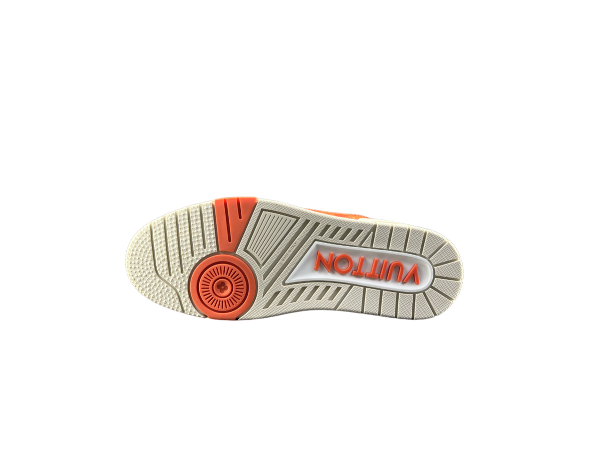 Louis Vuitton LV Trainers Portocaliu - prezentare produs