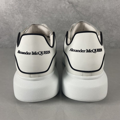 Alexander McQueen Alb Negru Lines Pantofi sport - prezentare produs