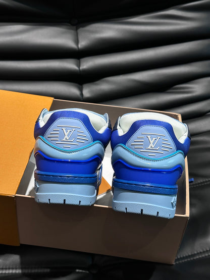 Louis Vuitton LV Trainers Maxi Albastru - prezentare produs