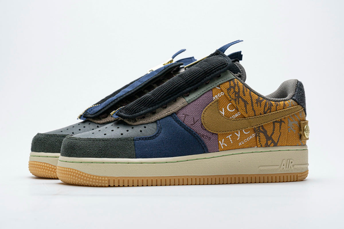 Nike Air Force X Travis Scott Cactus Jack Pantofi sport - prezentare produs