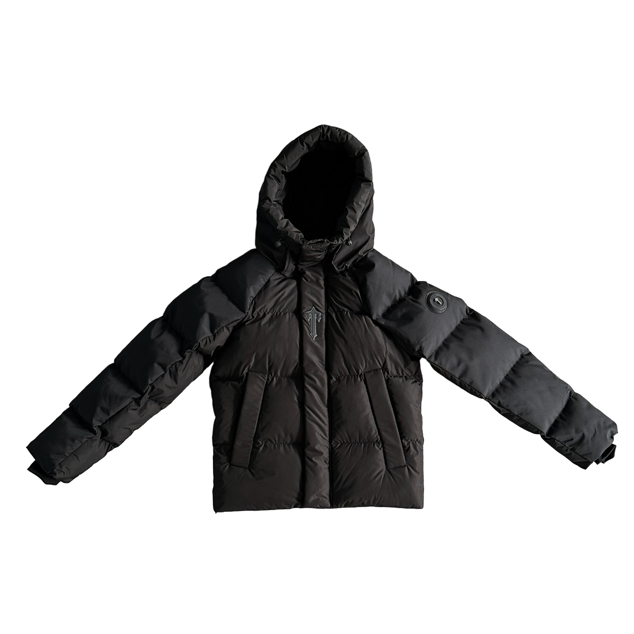 Trapstar Geacă Decoded Arch Puffer Negru New Colecție - prezentare produs