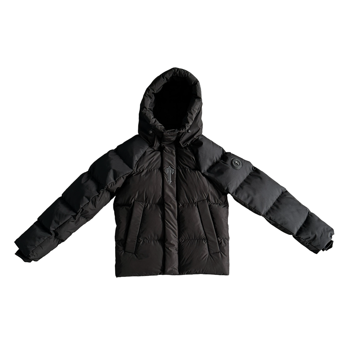 Trapstar Geacă Decoded Arch Puffer Negru New Colecție - prezentare produs