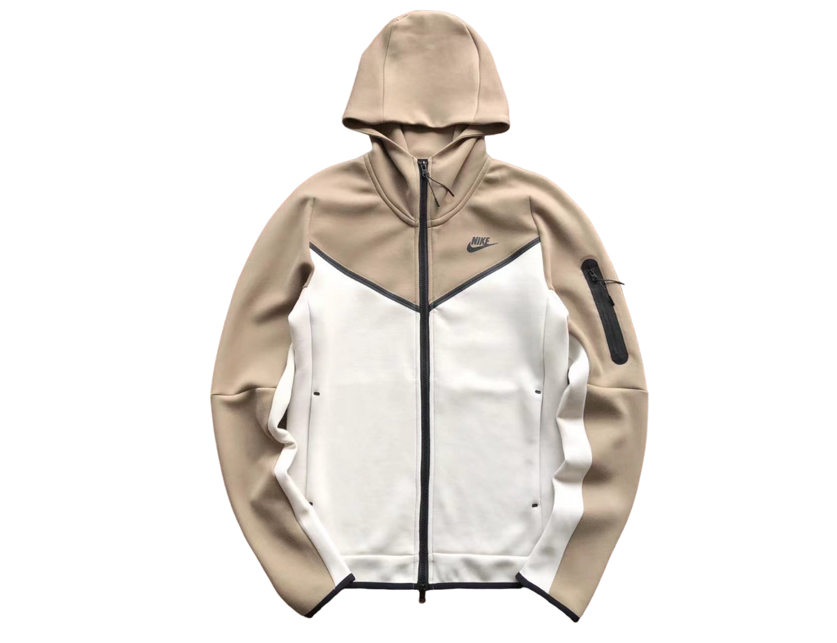 Nike Tech Fleece Crem Alb Fleece - prezentare produs