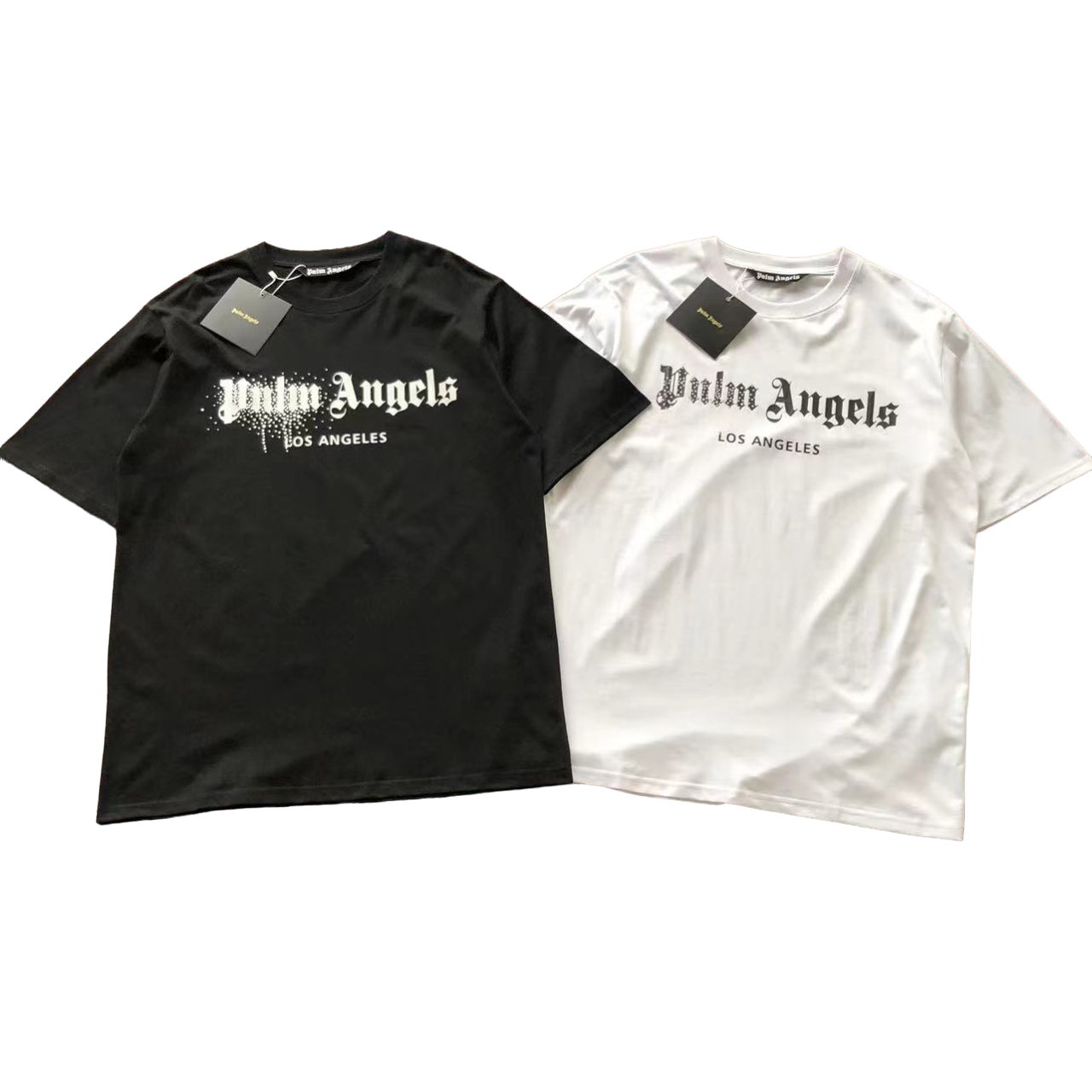 Palm Angels Chest Logo Tricou - prezentare produs