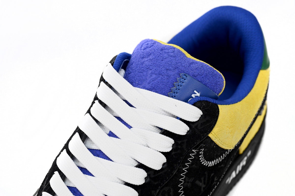 Nike Air Force X LV Argintiu Galben - prezentare produs