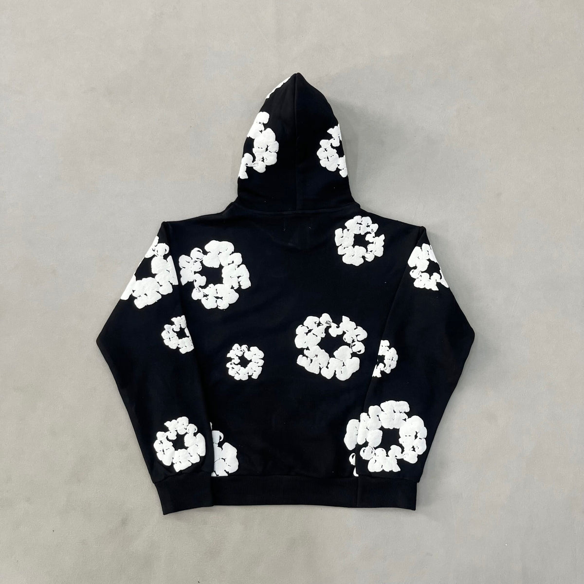 Denim Tears Hanorac Negru Alb - prezentare produs