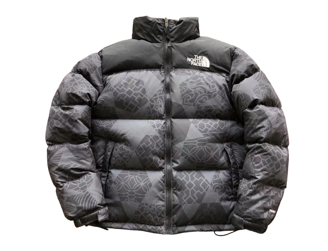 The North Face 700 Negru Pattern Geacă - prezentare produs