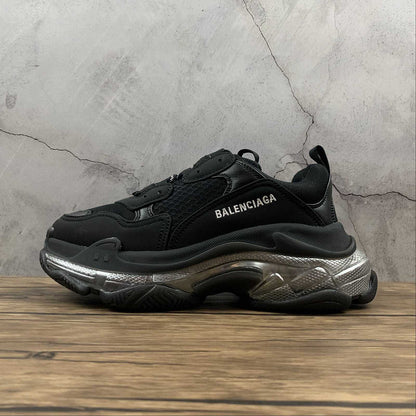 Balenciaga Triple S Negru Transparent Sole - prezentare produs