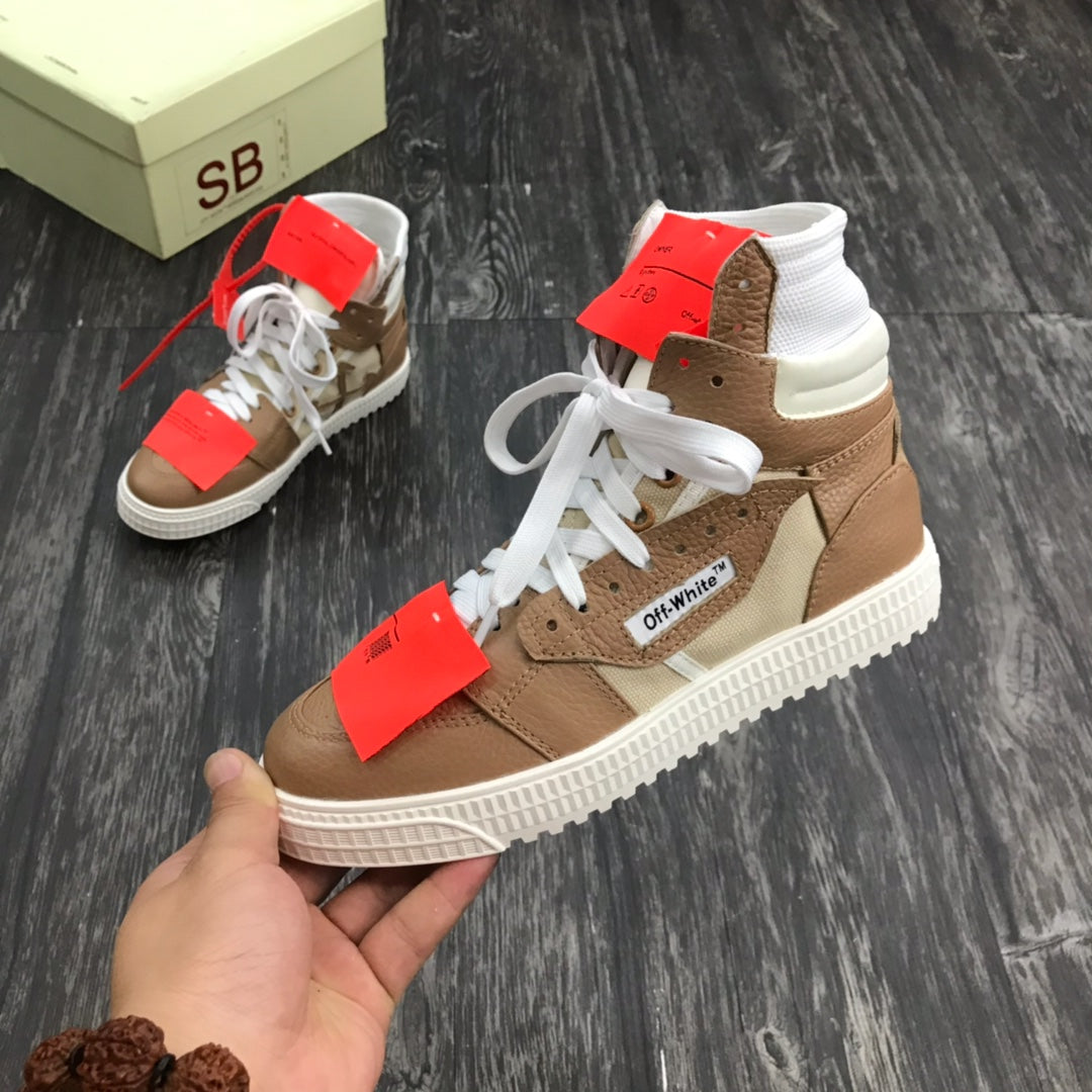 Off-White Off-White Court 3 0 Light Maro Pantofi sport - prezentare produs