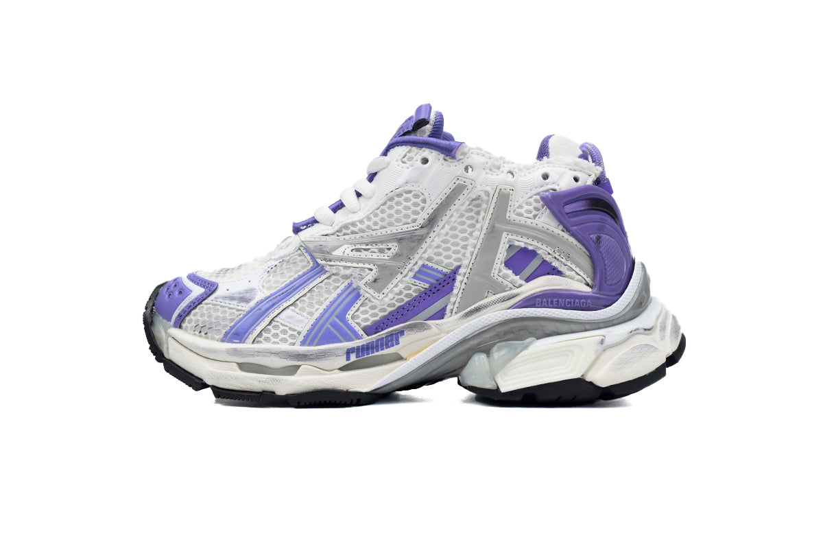 Balenciaga Runner Albastru Alb - prezentare produs