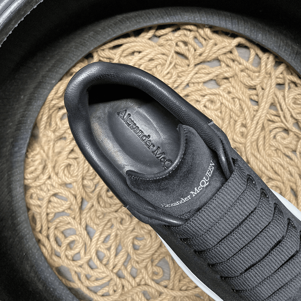 Alexander McQueen Negru Pânză Pantofi sport - prezentare produs