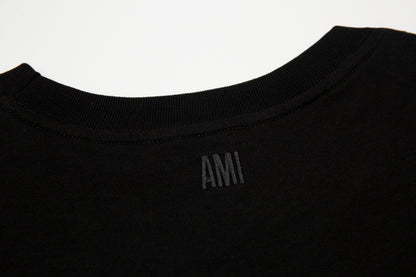 Ami Paris T Cămașă Negru - prezentare produs