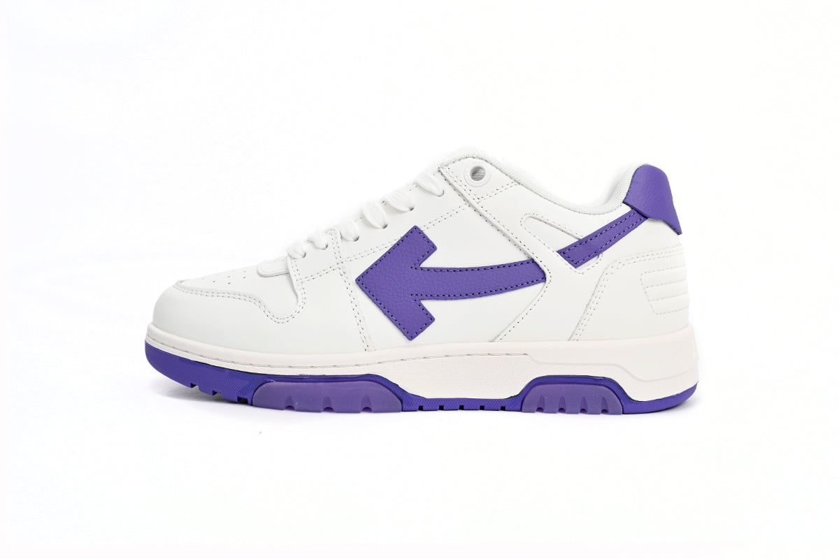 Off-White Off-White Out Of Office Alb Violet Pantofi sport - prezentare produs