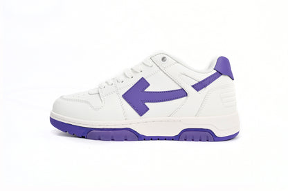 Off-White Off-White Out Of Office Alb Violet Pantofi sport - prezentare produs