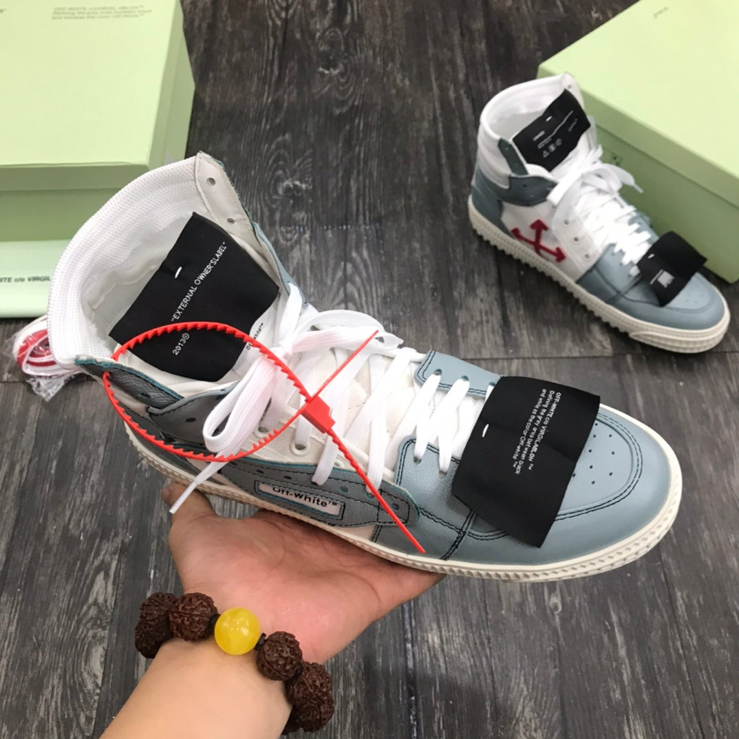 Off-White Off-White Court 3 0 Baby Albastru Alb Pantofi sport - prezentare produs