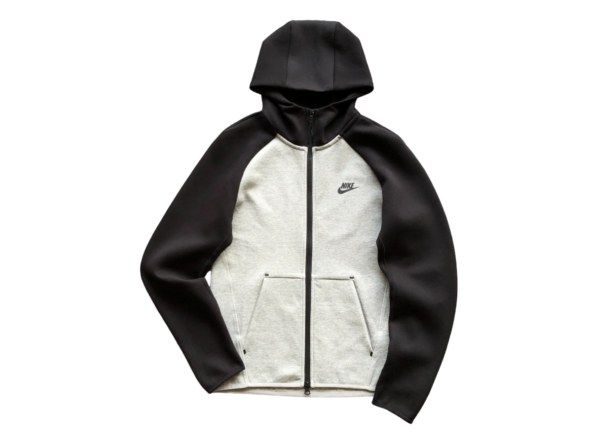 Nike Tech Fleece Gri And Negru Fleece - prezentare produs