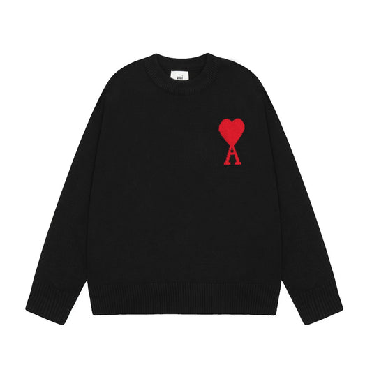 Ami Paris Pulover Negru - prezentare produs