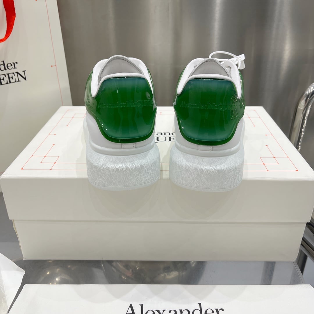 Alexander McQueen Verde Rubber Pantofi sport - prezentare produs