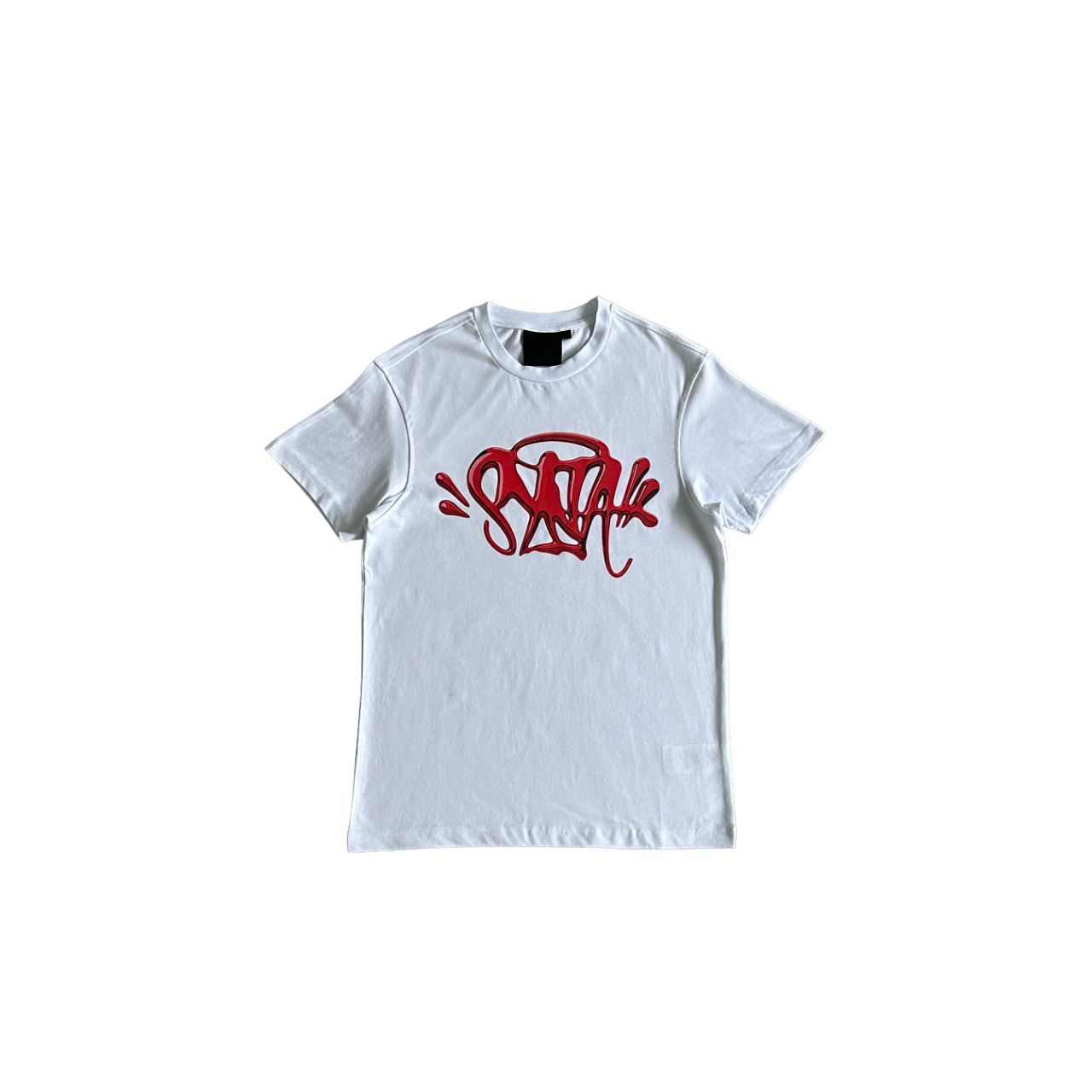 Syna Chrome Tricou Alb Roșu - prezentare produs