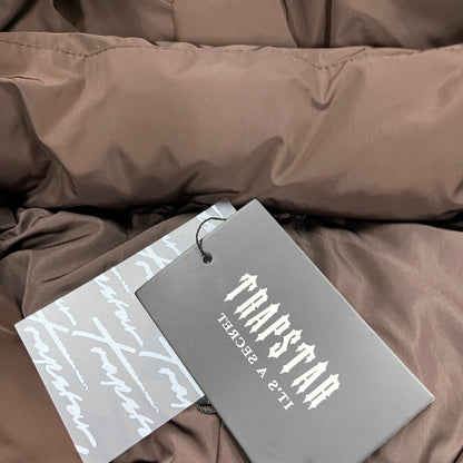 Trapstar Puffer Geacă Maro - prezentare produs