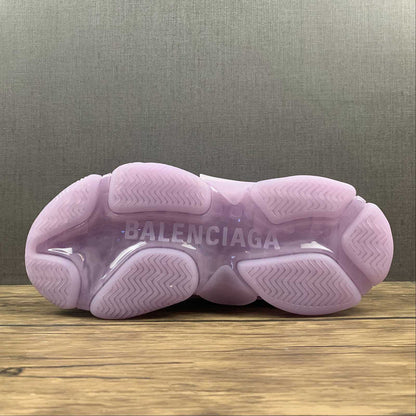 Balenciaga Triple S Deschis Violet Transparent Sole - prezentare produs