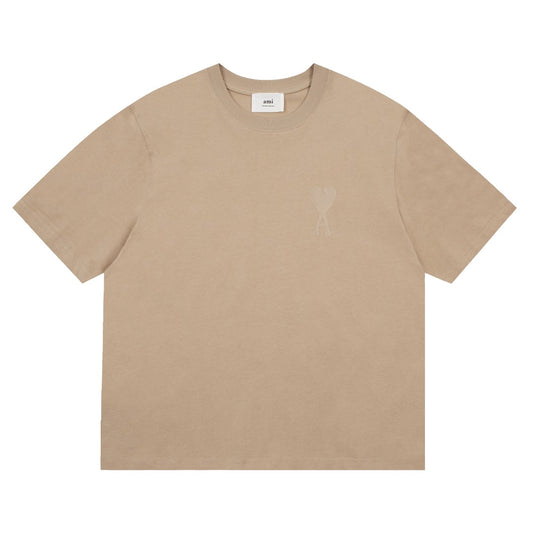 Ami Paris Tricou Deschis Maro - prezentare produs