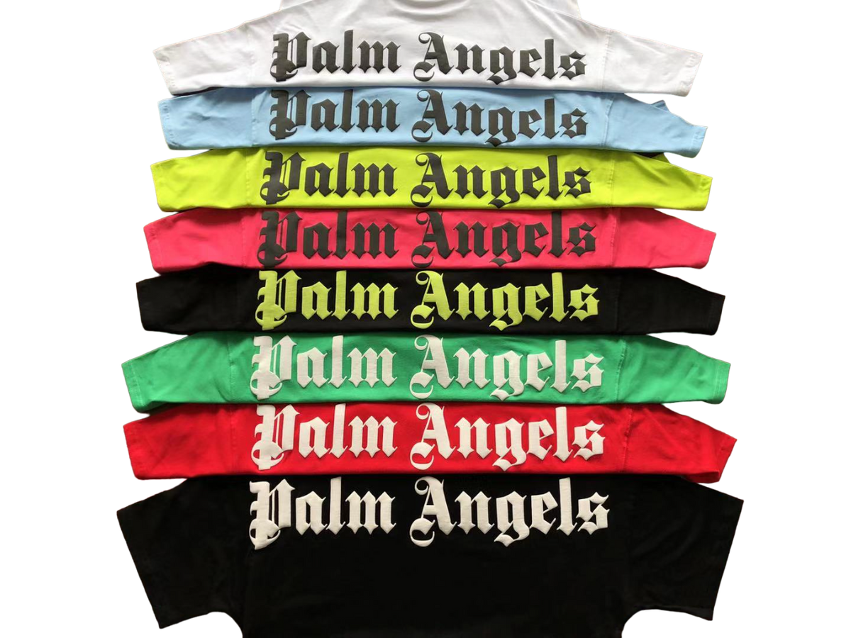 Palm Angels Back Logo T Cămașă - prezentare produs