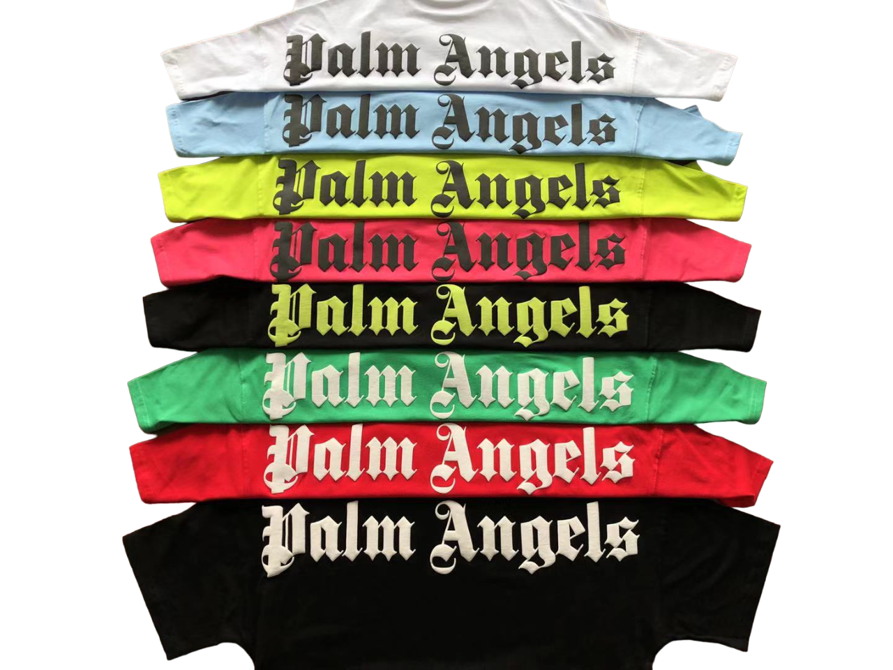 Palm Angels Back Logo T Cămașă - prezentare produs