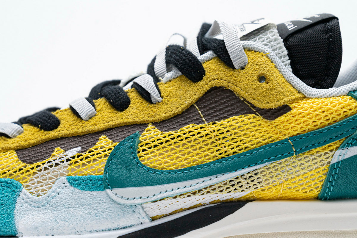 Sacai X Nike Pegasus Vaporfly Villain Galben Verde - prezentare produs