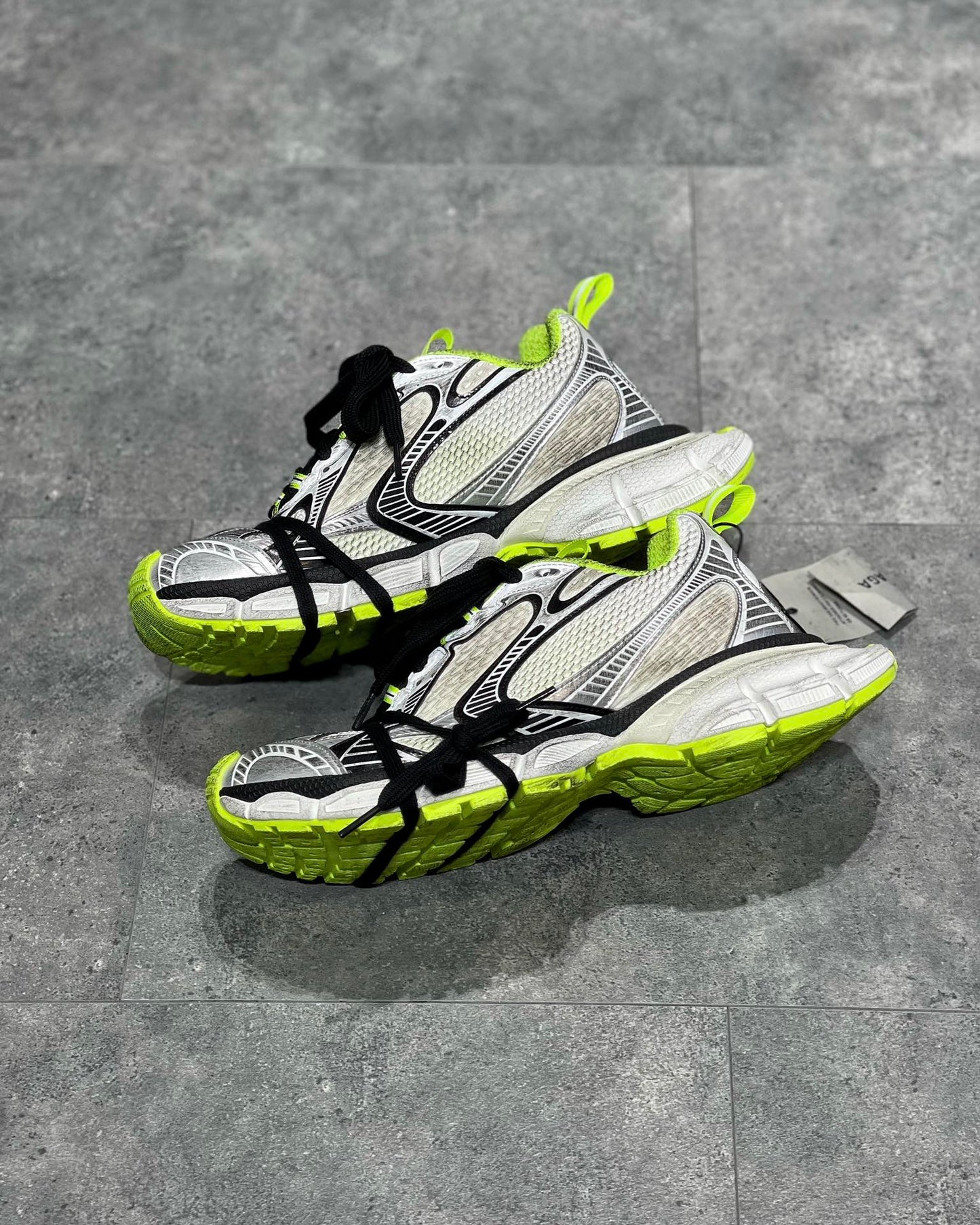 Balenciaga 3XL Lime Gri Pantofi sport - prezentare produs