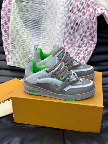 Louis Vuitton LV Skate Gri Verde - prezentare produs