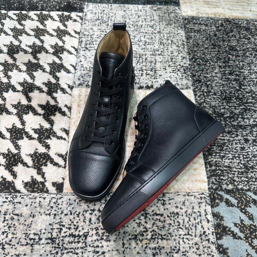 Christian Louboutin Negru Piele High - prezentare produs