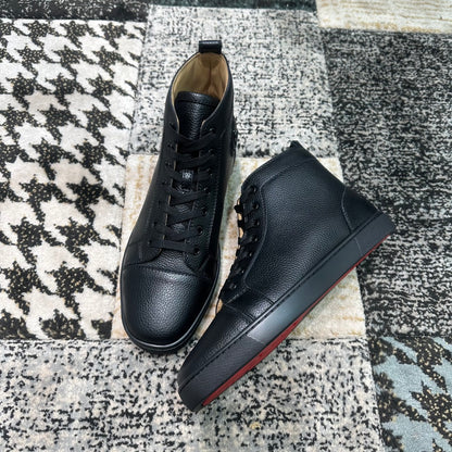 Christian Louboutin Negru Piele High - prezentare produs