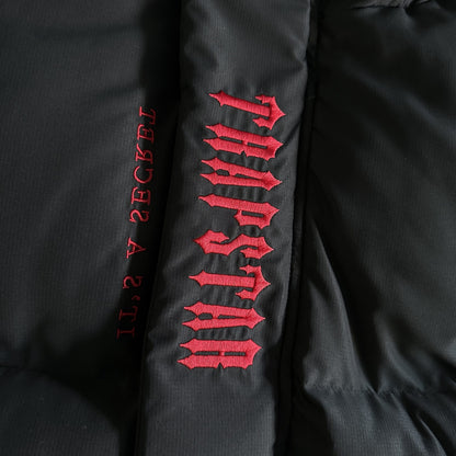Trapstar Geacă Hooded Negru Roșu New Colecție - prezentare produs