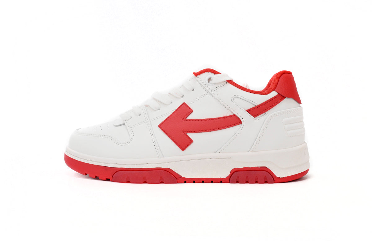 Off-White Off-White Out Of Office Alb Roșu Pantofi sport - prezentare produs
